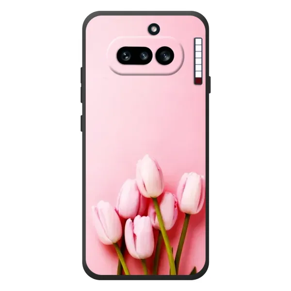 Чехол с рисунком «Розовые тюльпаны» для Nothing Phone (4a) Чехол с рисунком «Розовые тюльпаны» для Nothing Phone (4a)