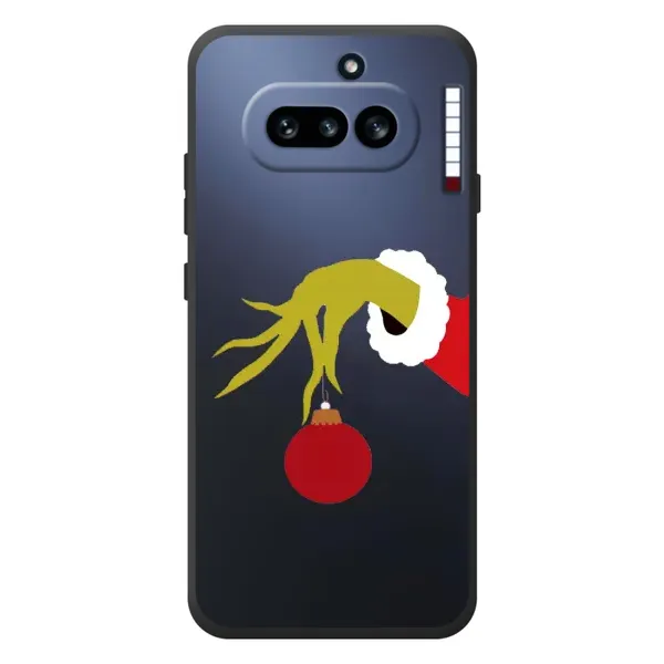 Чехол с рисунком «Рука Гринча» для Nothing Phone (4a) Чехол с рисунком «Рука Гринча» для Nothing Phone (4a)