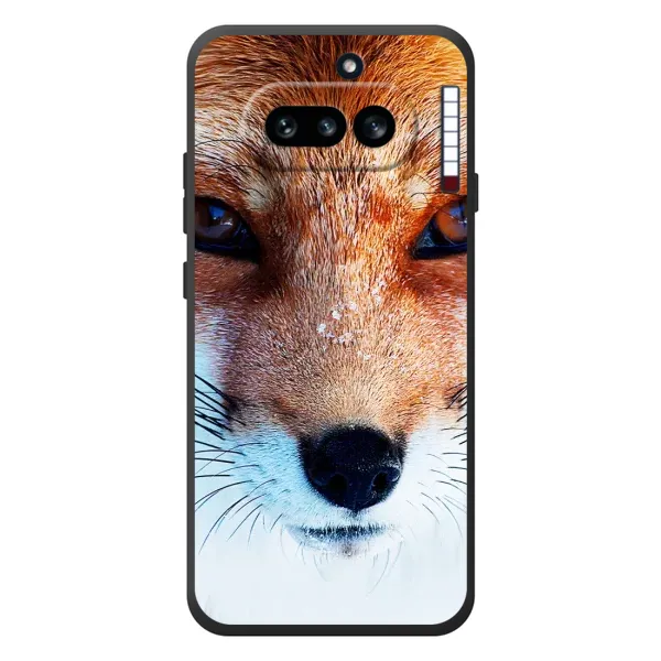 Чехол с рисунком «Рыжая Лисичка» для Nothing Phone (4a)