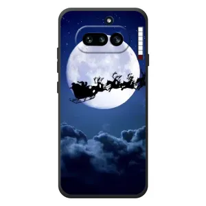 Чохол Санта Клаус для Nothing Phone (4a) (Санта - місяць)