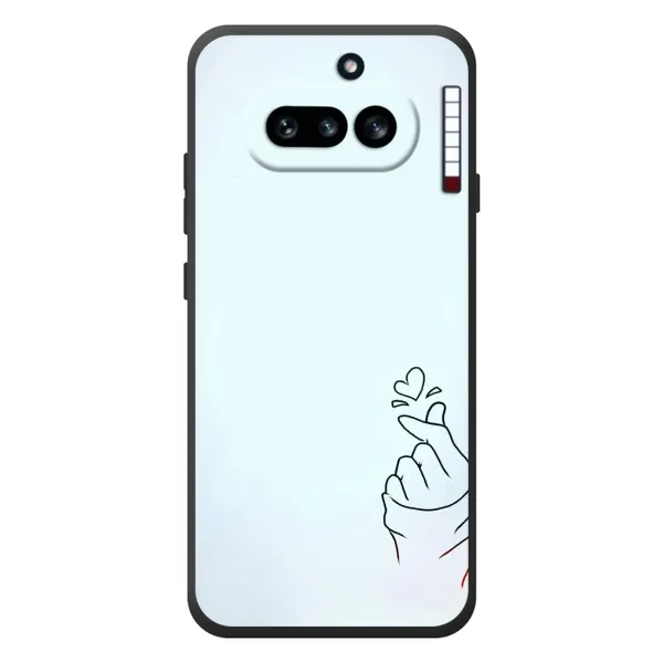 Чехол с рисунком «Сердце на голубом» для Nothing Phone (4a) Чехол с рисунком «Сердце на голубом» для Nothing Phone (4a)