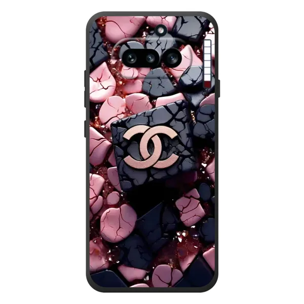 Чехол с рисунком «Шанель» для Nothing Phone (4a)