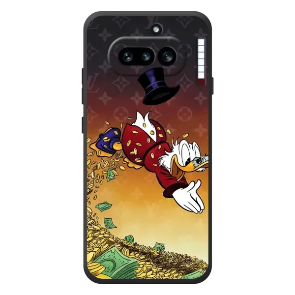 Чехол с рисунком «Скрудж Луи Виттон» для Nothing Phone (4a)