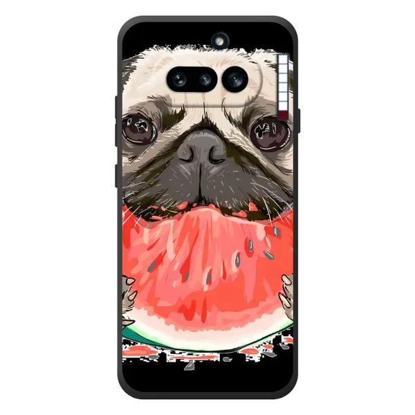 Чехол с рисунком «Смешной Мопс» для Nothing Phone (4a) Чехол с рисунком «Смешной Мопс» для Nothing Phone (4a)
