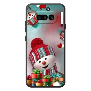 Чохли на Новий Рік Nothing Phone (4a) (Сніговик в шапці)
