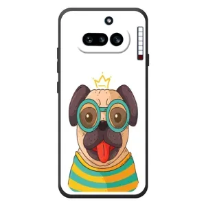 Бампер для Nothing Phone (4a) с картинкой "Песики" (Собака Король)