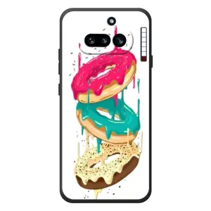 Чехол с изображением вкусной еды для Nothing Phone (4a) (Сочные пончики)