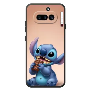Чохол з малюнком Стіч для Nothing Phone (4a) (Стіч з шоколадом)
