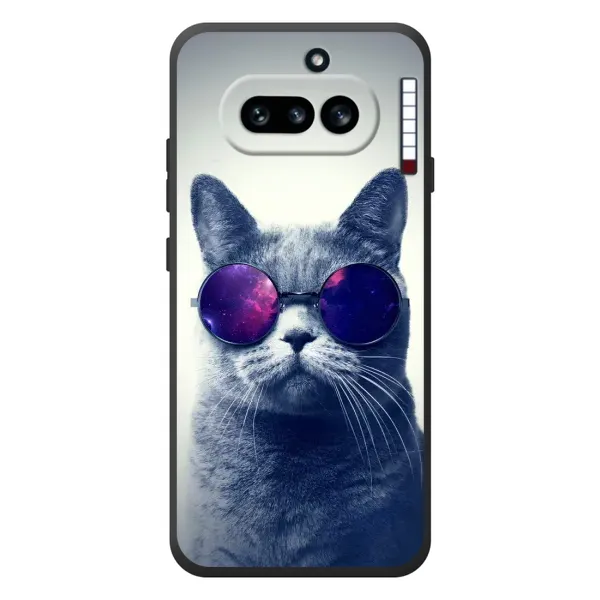 Чехол с рисунком «Стильный КОТ» для Nothing Phone (4a) Чехол с рисунком «Стильный КОТ» для Nothing Phone (4a)