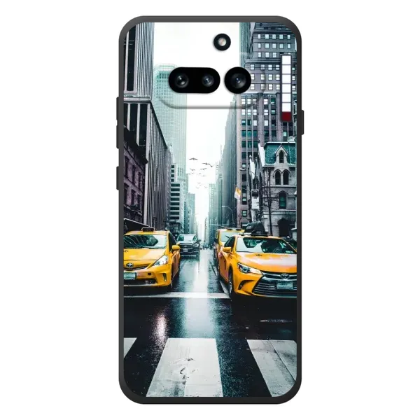 Чехол с рисунком «Такси» для Nothing Phone (4a) Чехол с рисунком «Такси» для Nothing Phone (4a)