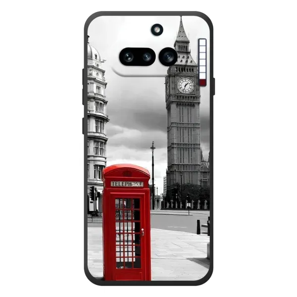 Чехол с рисунком «TELEPHONE» для Nothing Phone (4a) Чехол с рисунком «TELEPHONE» для Nothing Phone (4a)
