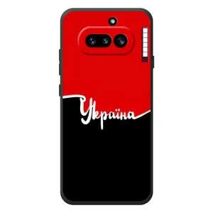 Чохли УПА (Червоно-Чорний) на Nothing Phone (4a) (Україна УПА)