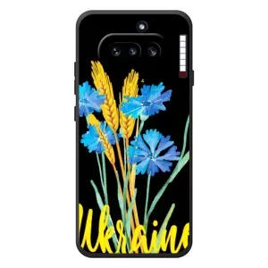 Чехол на Nothing Phone (4a) Украинский дизайн (Ukraine в цветочках)