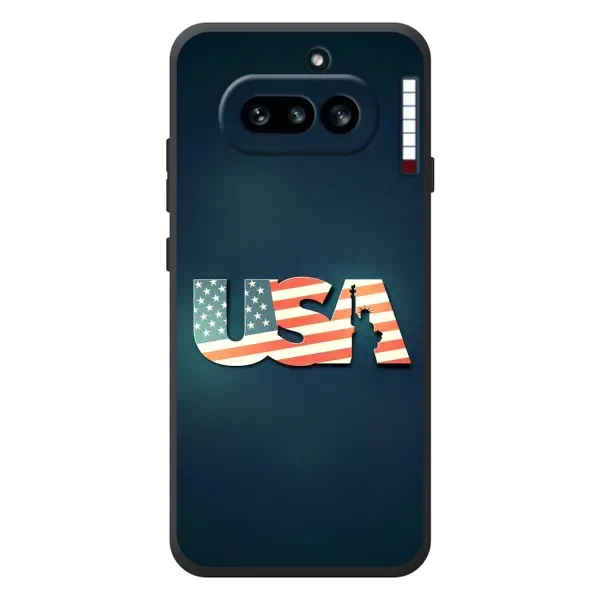 Чехол с рисунком «USA» для Nothing Phone (4a) Чехол с рисунком «USA» для Nothing Phone (4a)