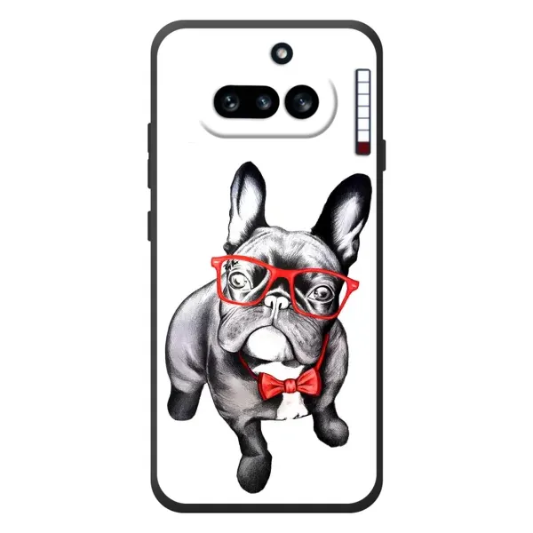 Чехол с рисунком «В очках» для Nothing Phone (4a) Чехол с рисунком «В очках» для Nothing Phone (4a)