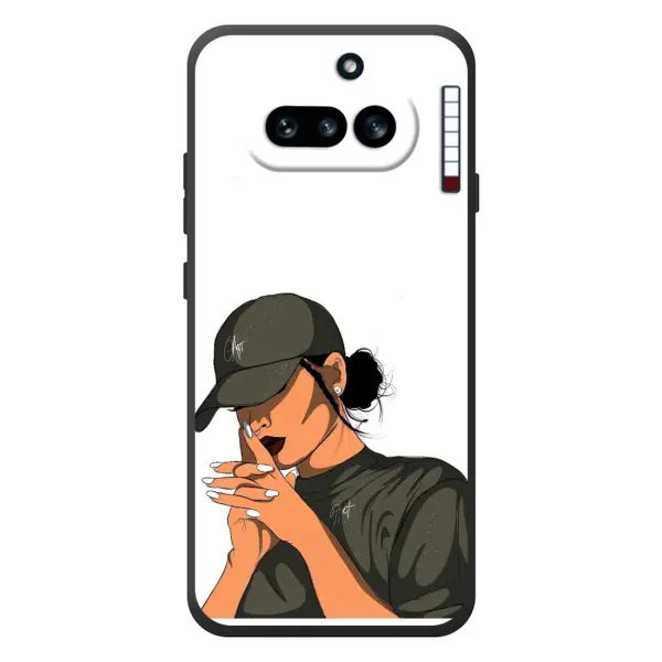 Чехол с рисунком «В зеленом» для Nothing Phone (4a) Чехол с рисунком «В зеленом» для Nothing Phone (4a)