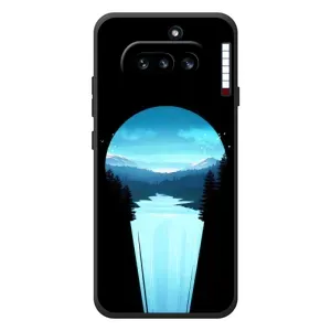 Літній Чохол на Nothing Phone (4a) (Синій Водоспад)