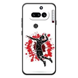Чохли з прінтом Спортивна тематика для Nothing Phone (4a) (Волейболіст)