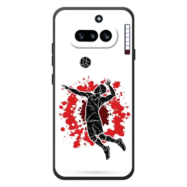 Чехол с рисунком «Волейболист» для Nothing Phone (4a) Чехол с рисунком «Волейболист» для Nothing Phone (4a)
