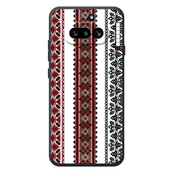 Чехол с рисунком «Вышиваночки» для Nothing Phone (4a) Чехол с рисунком «Вышиваночки» для Nothing Phone (4a)