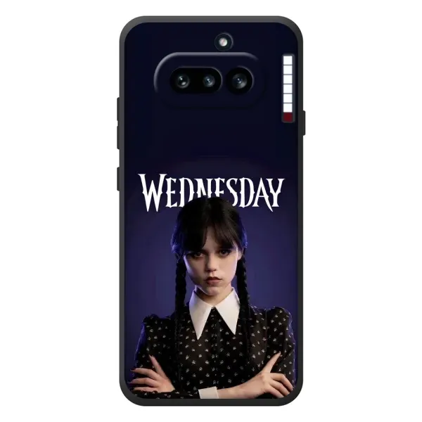 Чехол с рисунком «Wednesdey» для Nothing Phone (4a) Чехол с рисунком «Wednesdey» для Nothing Phone (4a)