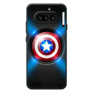 Чохол с Щітом Капітана Америки на Nothing Phone (4a) (Яскраий Щит Капітана)