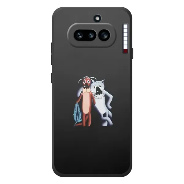 Чехол с рисунком «Шо, опять» для Nothing Phone (4a)