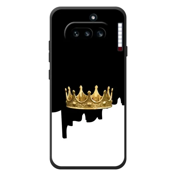 Чехол с рисунком «Золотая корона» для Nothing Phone (4a) Чехол с рисунком «Золотая корона» для Nothing Phone (4a)