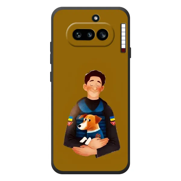 Чехол с рисунком «ЗСУ Патрон» для Nothing Phone (4a)