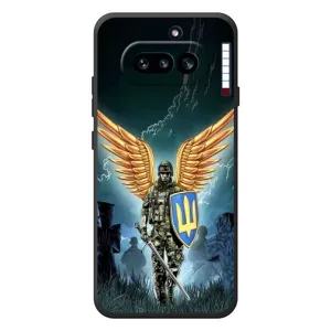 Патріотичний Чохол для Nothing Phone (4a) (ЗСУ з крильми)