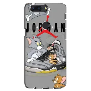 Силиконовый Чехол Nike Air Jordan на ВанПлас 5Т (Air Jordan)