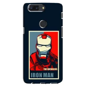 Чехол Супергерой Железный человек на One Plus 5T (Art Iron man)