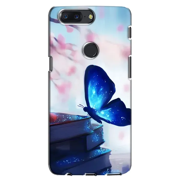 Чехол с рисунком «Бабочка синяя» для OnePlus 5T Чехол с рисунком «Бабочка синяя» для OnePlus 5T