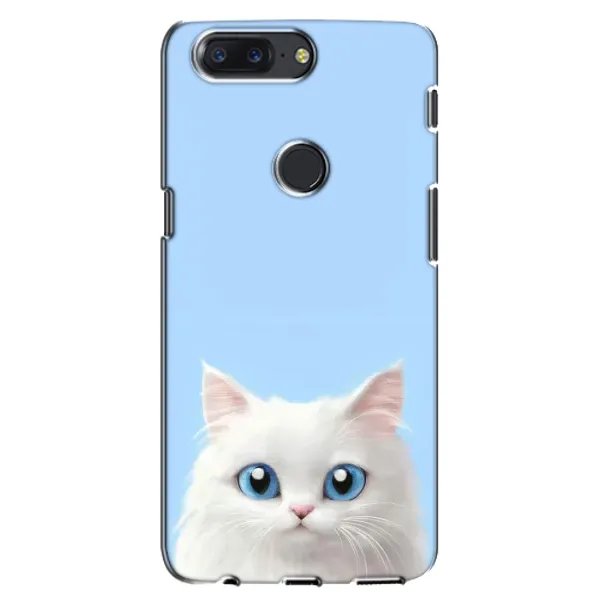 Чехол с рисунком «Белый кот» для OnePlus 5T Чехол с рисунком «Белый кот» для OnePlus 5T