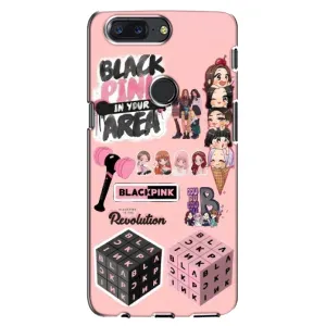 Чехлы с картинкой для One Plus 5T (BLACK PINK коллаж)