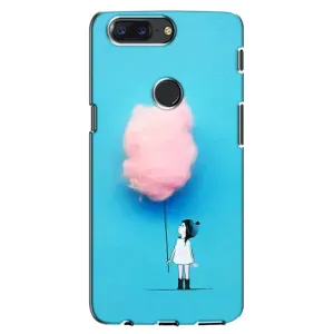 Чохол з малюнком «Дівчинка з хмаринкою» для OnePlus 5T