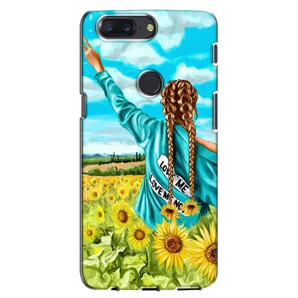 Чехол с рисунком «Девушка на поле» для OnePlus 5T Чехол с рисунком «Девушка на поле» для OnePlus 5T