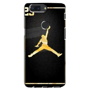 Силиконовый Чехол Nike Air Jordan на ВанПлас 5Т (Джордан 23)