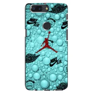 Силиконовый Чехол Nike Air Jordan на ВанПлас 5Т (Джордан Найк)