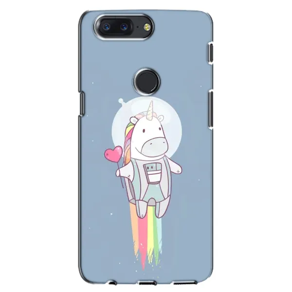 Чехол с рисунком «Единорог космонавт» для OnePlus 5T Чехол с рисунком «Единорог космонавт» для OnePlus 5T