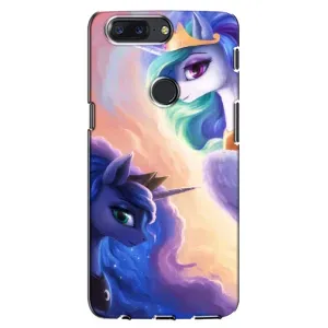 Чехол с рисунком «Единорожки на тучках» для OnePlus 5T