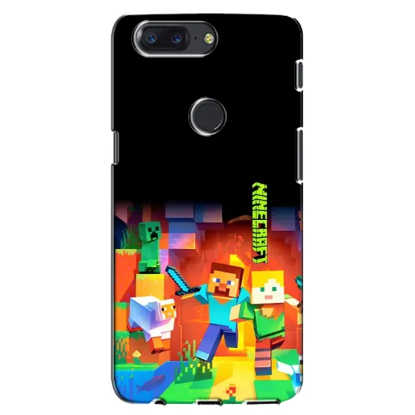 Чехол с рисунком «Герой Майнкрафт» для OnePlus 5T Чехол с рисунком «Герой Майнкрафт» для OnePlus 5T