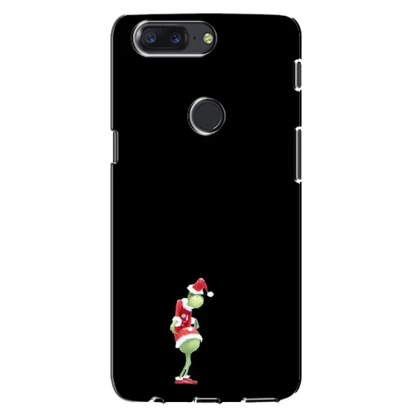 Чехол с рисунком «Гринч на чорном» для OnePlus 5T Чехол с рисунком «Гринч на чорном» для OnePlus 5T
