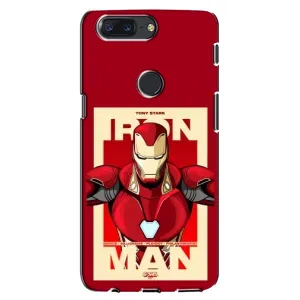 Чехол Супергерой Железный человек на One Plus 5T (Iron man)
