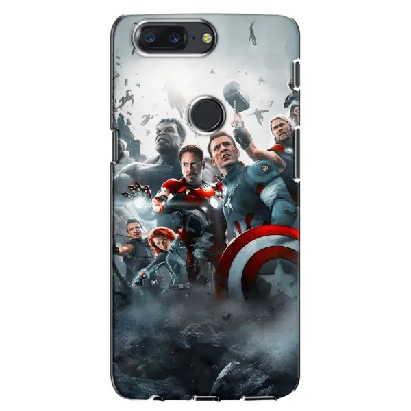 Чехол с рисунком «Команда марвел» для OnePlus 5T