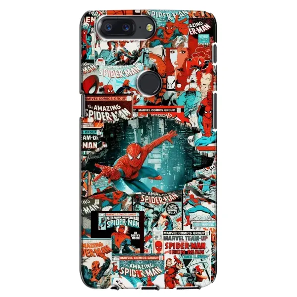 Чехол с рисунком «Комиксы Человек Паук» для OnePlus 5T Чехол с рисунком «Комиксы Человек Паук» для OnePlus 5T