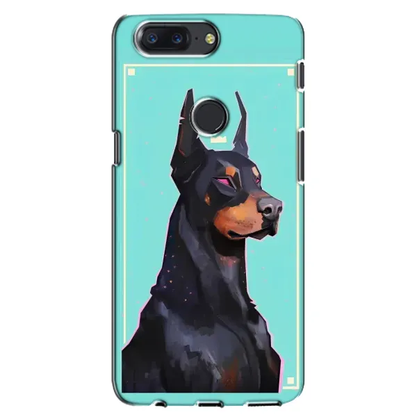 Чохол з малюнком «Король доберман» для OnePlus 5T Чохол з малюнком «Король доберман» для OnePlus 5T