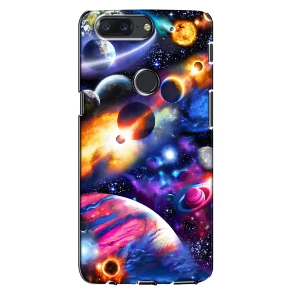 Чехол с рисунком «Космический мир» для OnePlus 5T