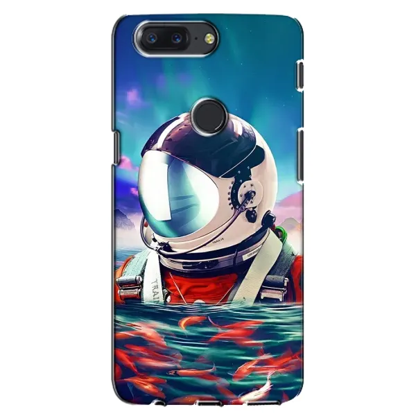 Чехол с рисунком «Космонавт в воде» для OnePlus 5T Чехол с рисунком «Космонавт в воде» для OnePlus 5T
