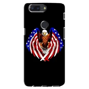 Чохол Прапор USA для One Plus 5T (Крила США)